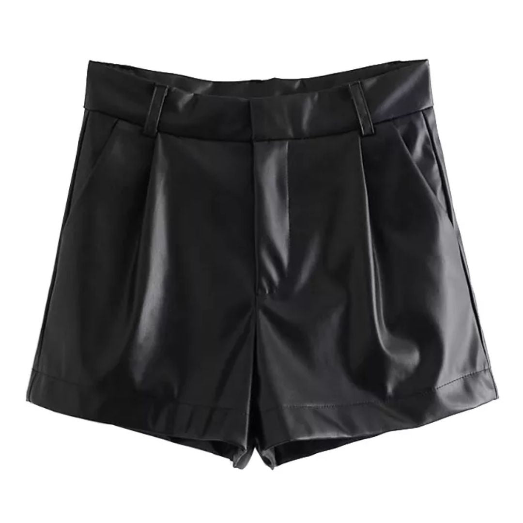 Sammy Jackson Angel Leren Shorts | Trendy & Vintage 0