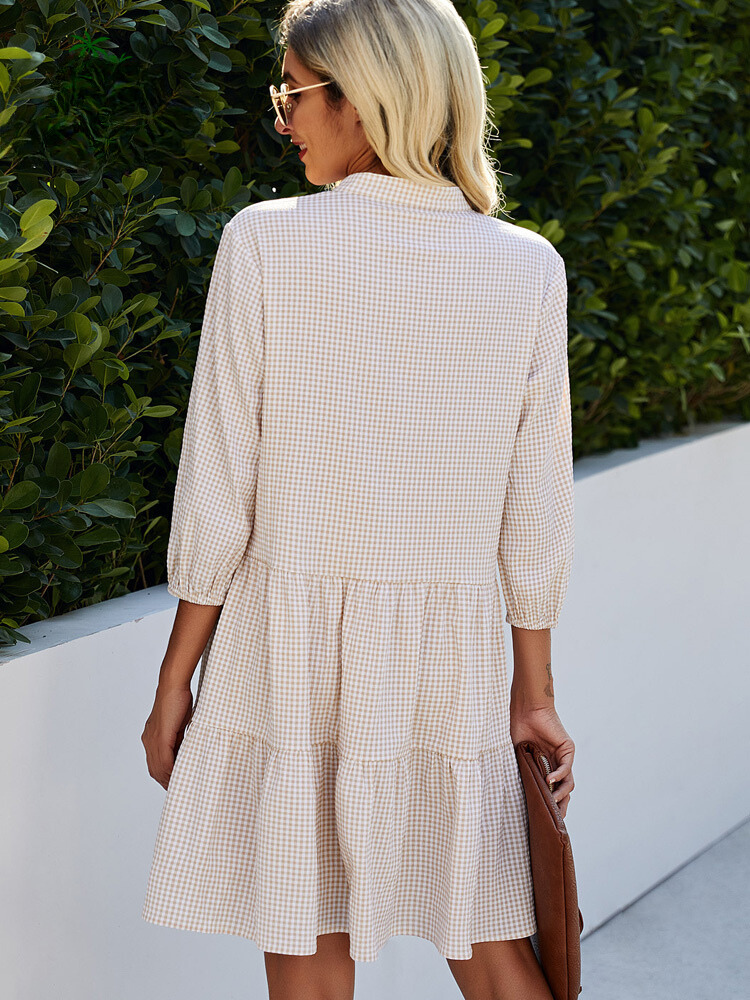 Sammy Jackson Esmie Jurk | Checkered & Stylish 3