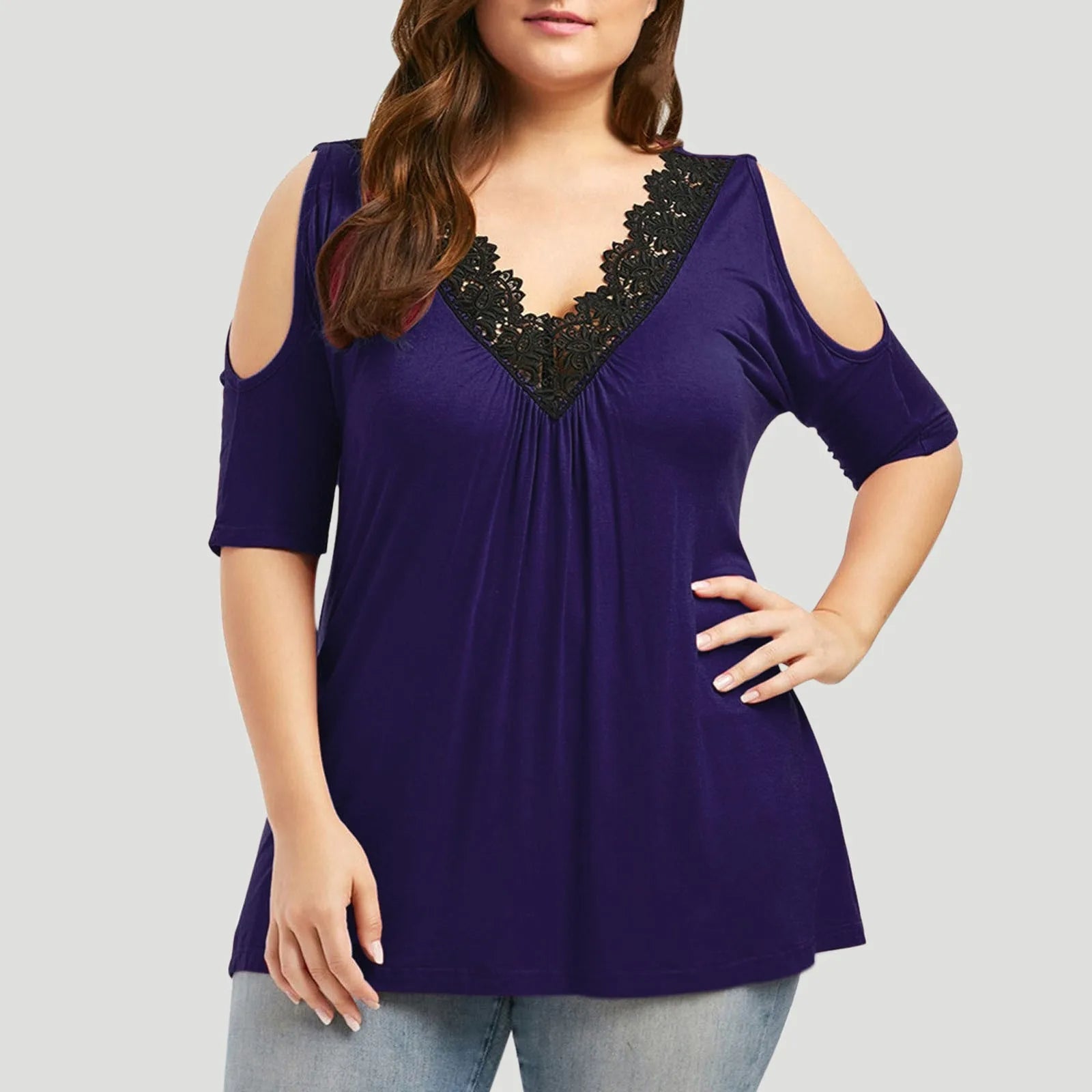 Sammy Jackson Iris Plus-Size Blouse | Stylish & Comfortable 0