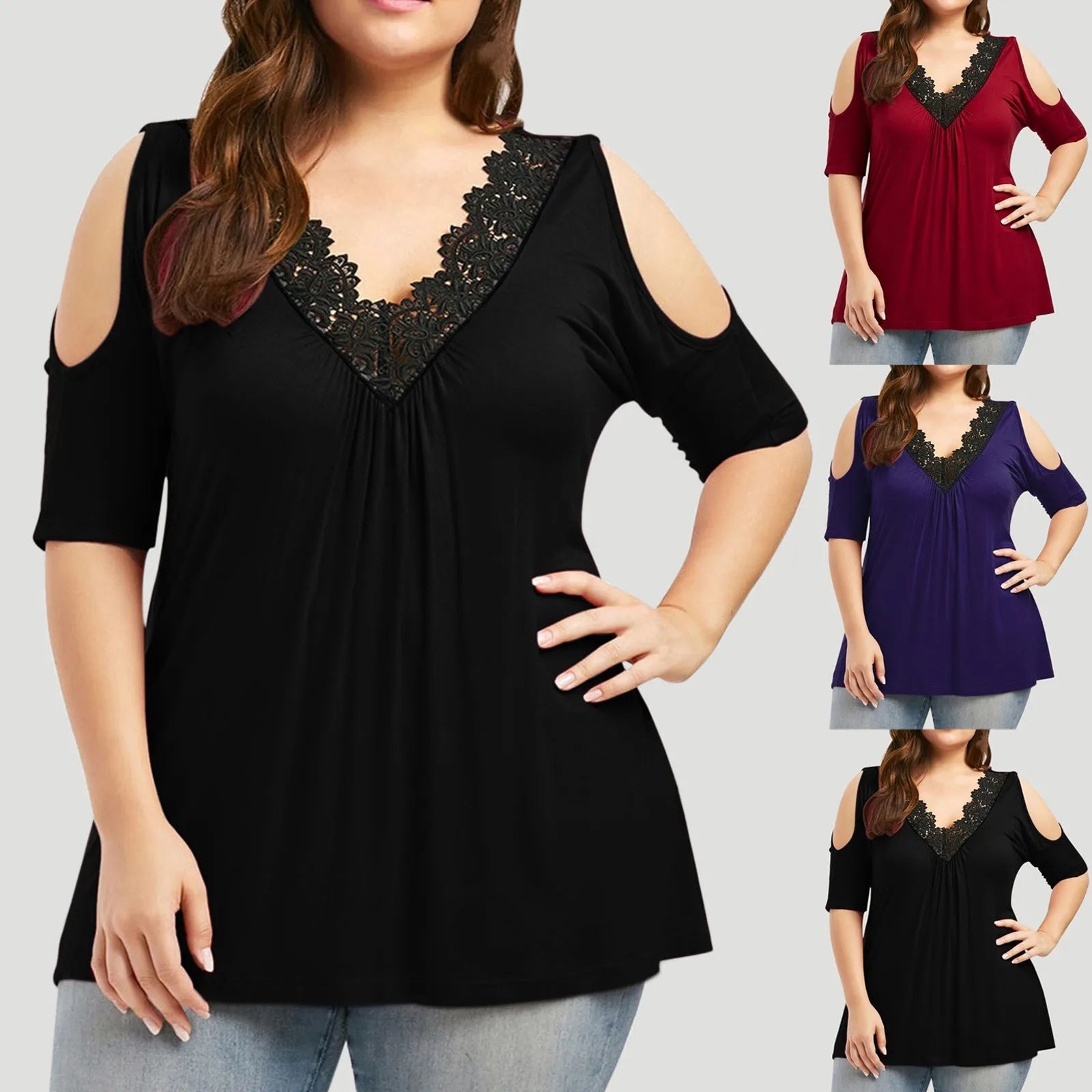 Sammy Jackson Iris Plus-Size Blouse | Stylish & Comfortable 1