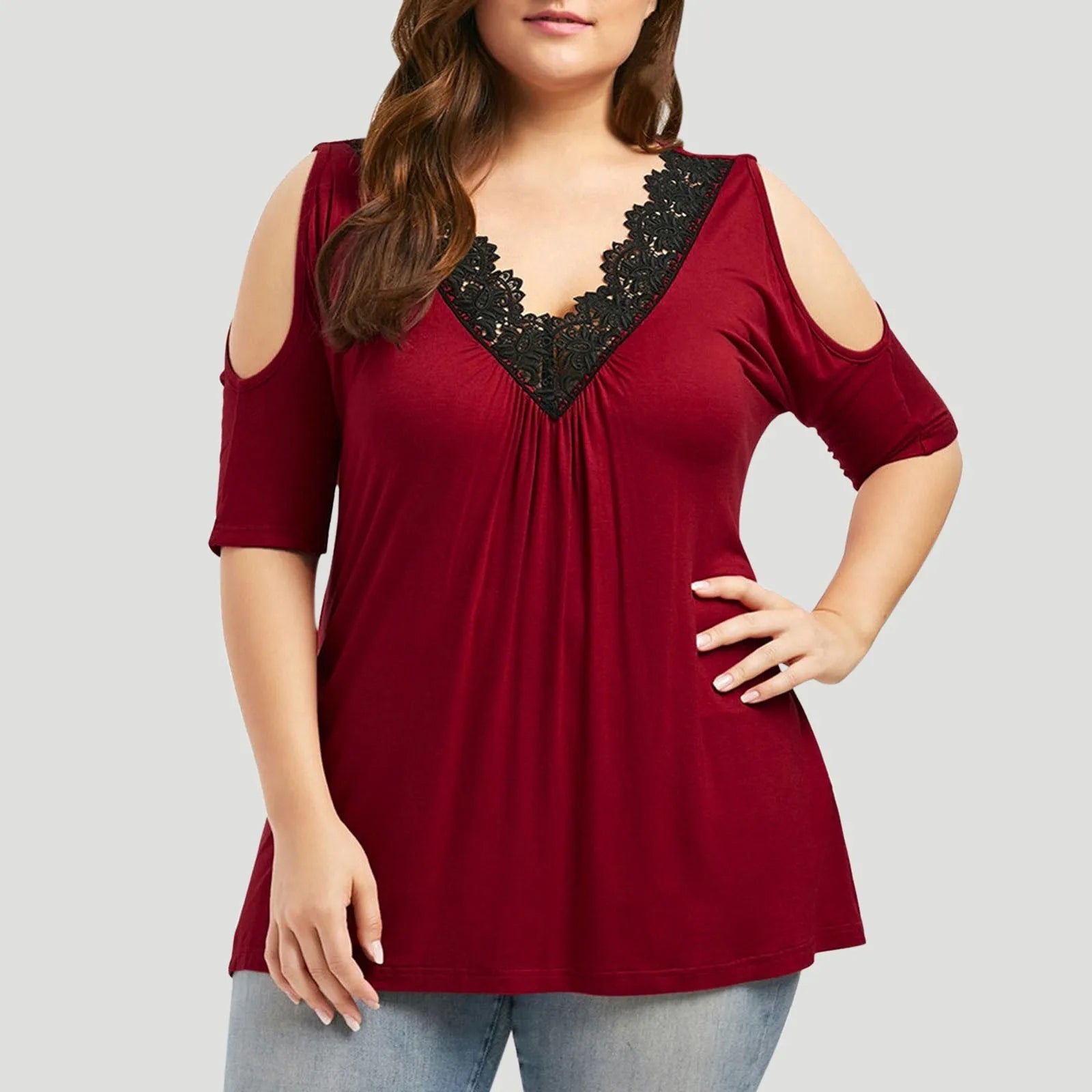 Sammy Jackson Iris Plus-Size Blouse | Stylish & Comfortable 5