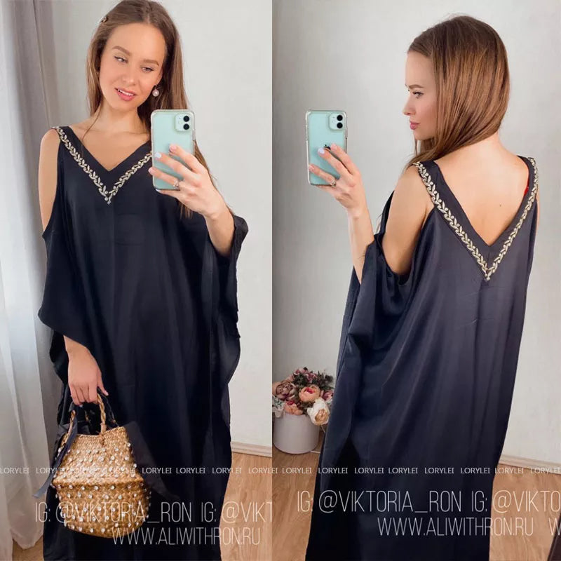 Sammy Jackson Jasmine Caftan | Stylish & Long 7