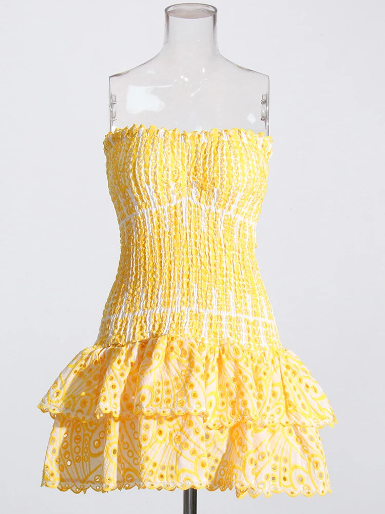 Sammy Jackson Mila Mini Party Dress | Strapless & Trendy 4