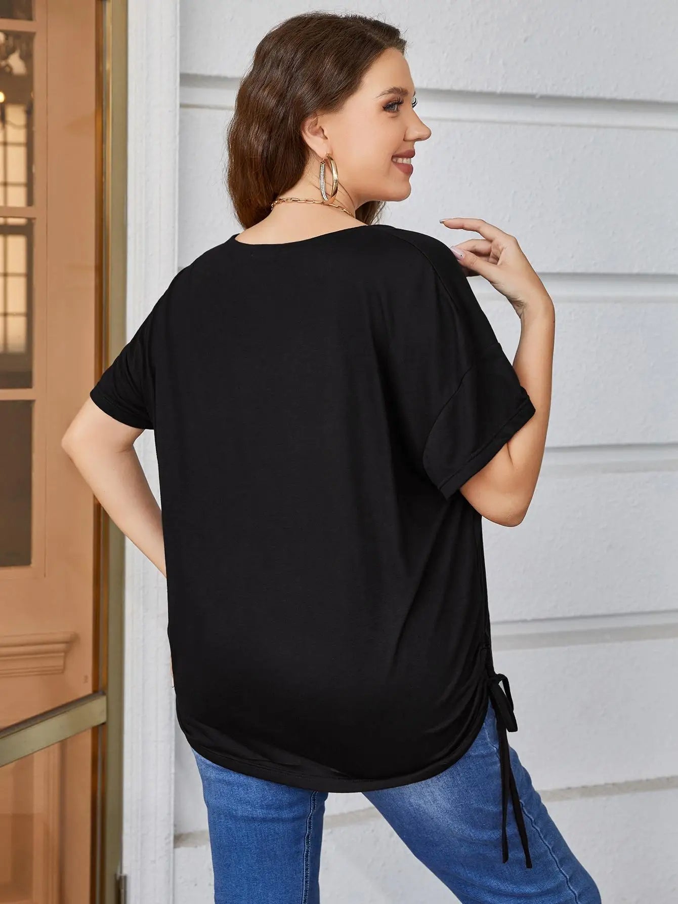 Sammy Jackson Mila Plus-Size Top | Loose-Fitting & Trendy 2