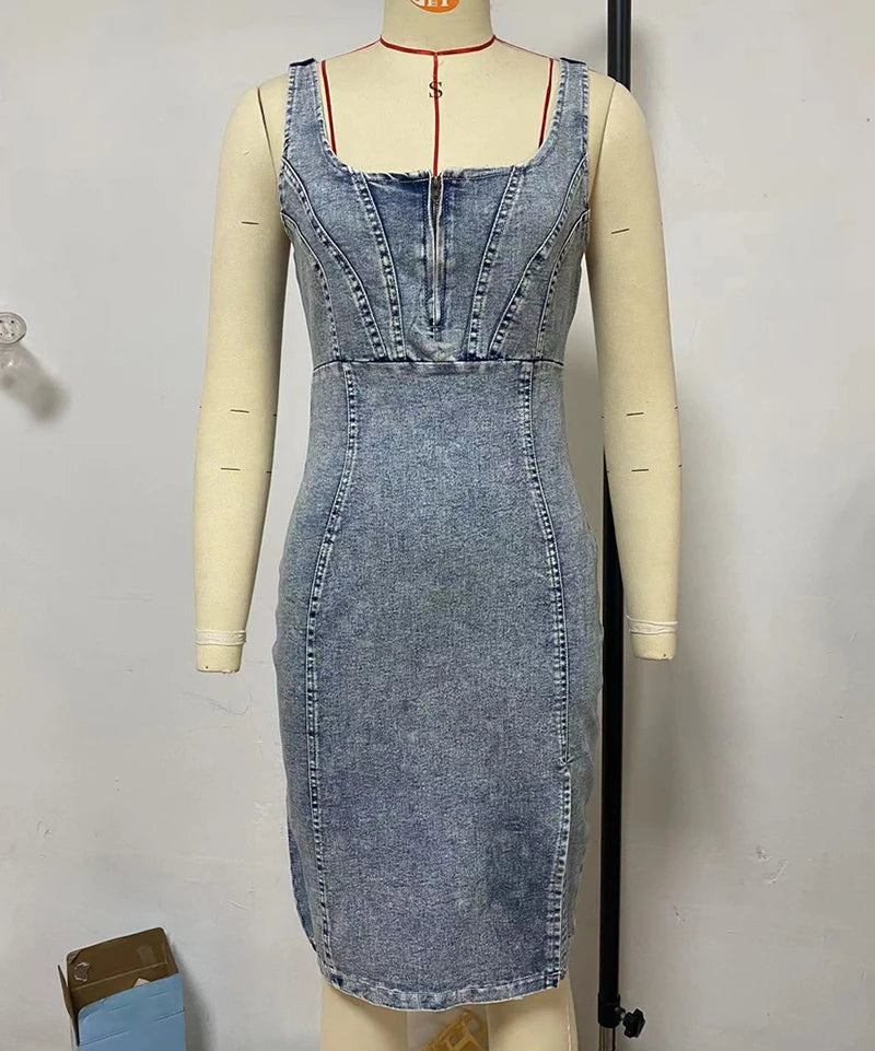 Sammy Jackson Nova Denim Dress | Trendy & Casual 7