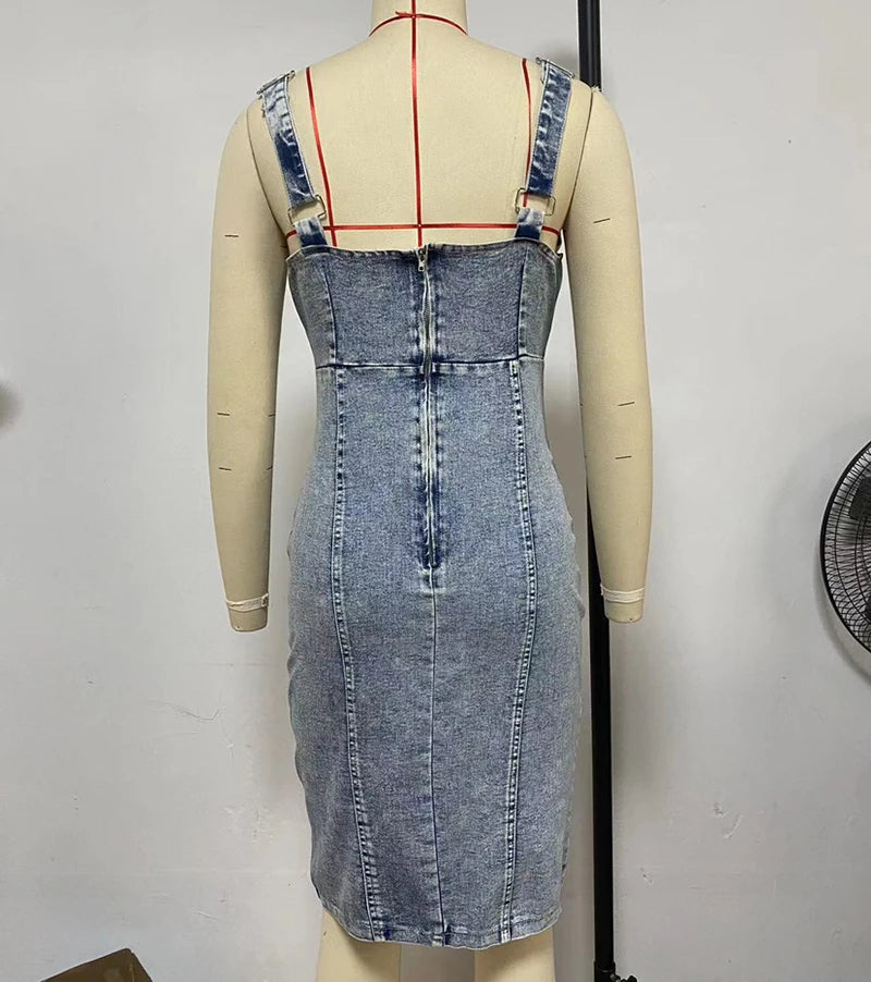 Sammy Jackson Nova Denim Dress | Trendy & Casual 8