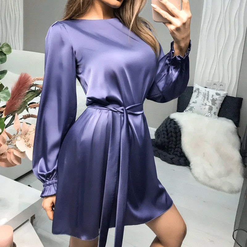 Sammy Jackson Sandra Satin Dress | Classic & Chic 2
