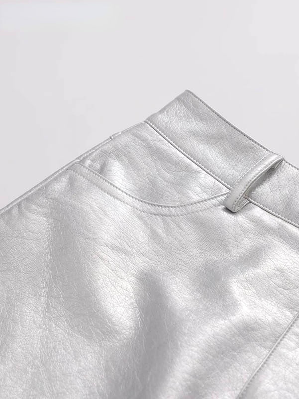 Silver Skirt | Perfect to pair with anything 2