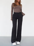 Stylish Wide-Leg Women's Pants – Aurelia 0