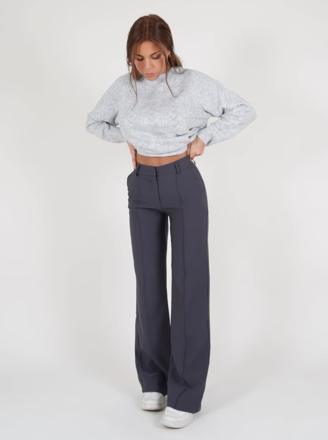 Stylish Wide-Leg Women's Pants – Aurelia 9