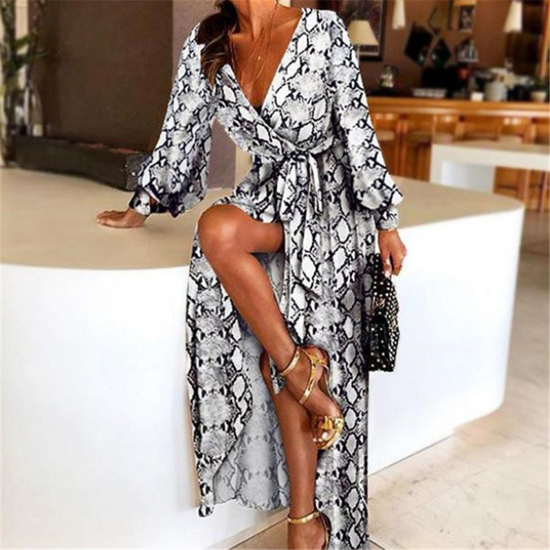 Summer Wrap Dress | Boho women’s dress with slit 10