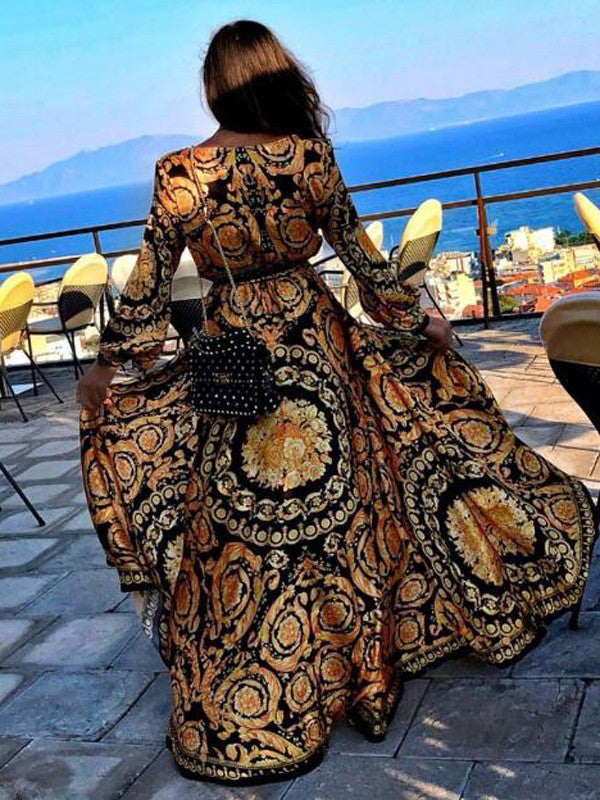Summer Wrap Dress | Boho women’s dress with slit 5