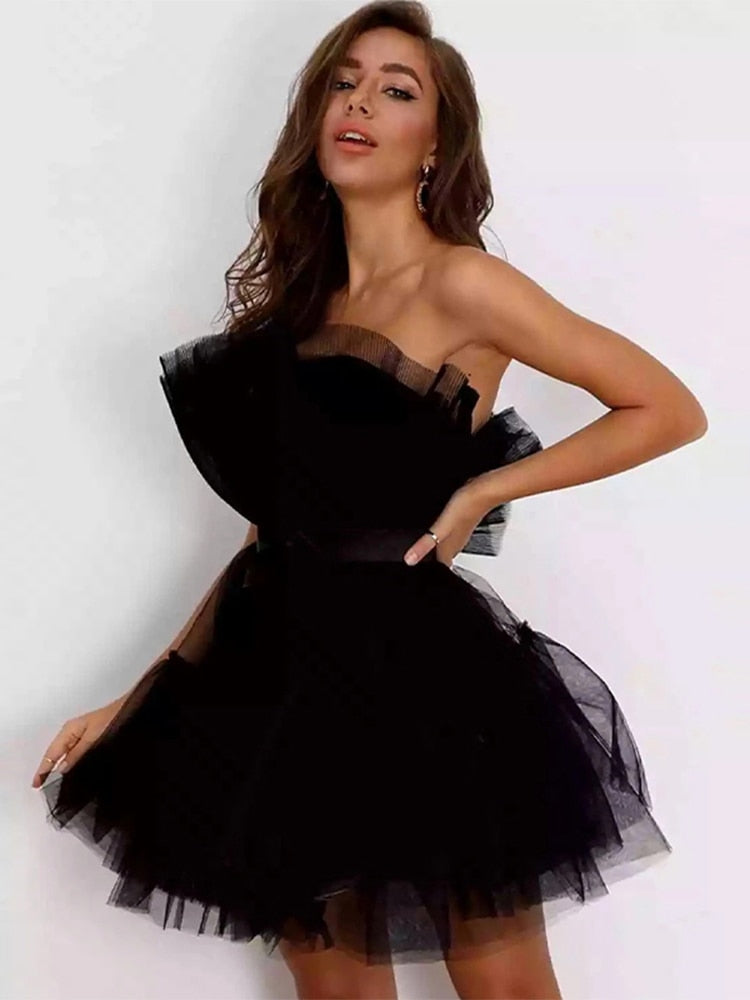Tessa Tulle Dress | Festive dress with unique design 0