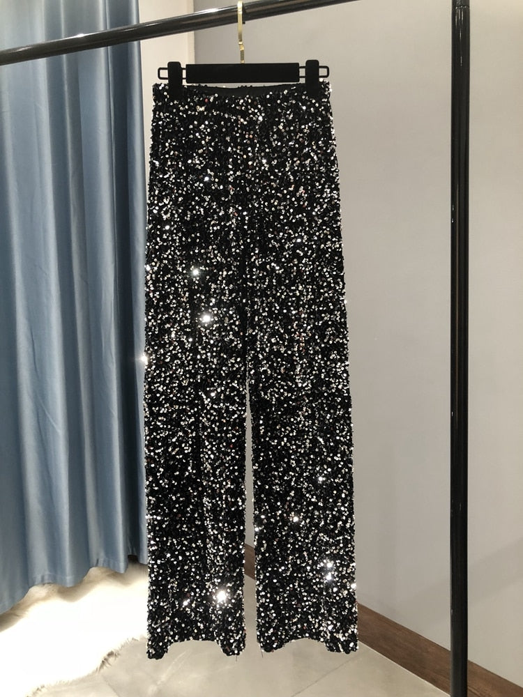 Thia Glitter Pants | Shine all night in these pants! 5