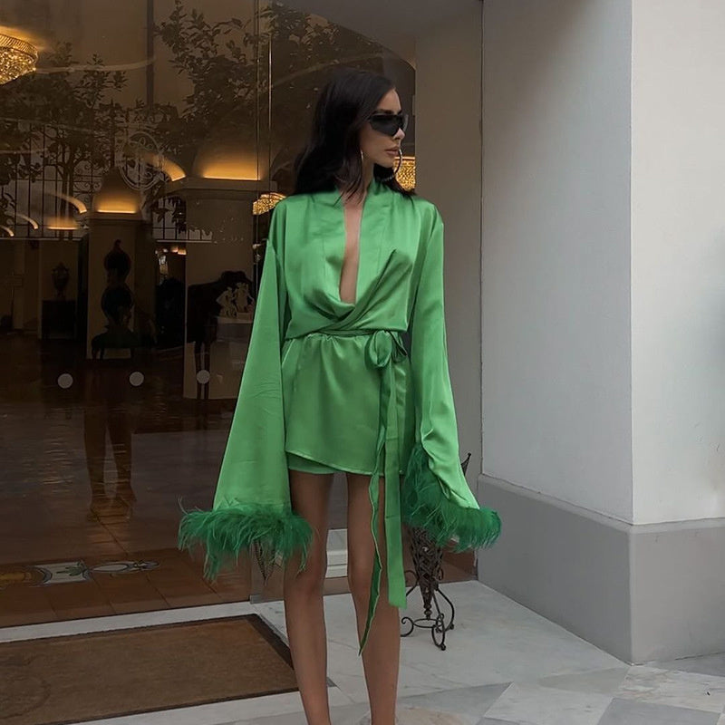 Tisha Satin Dress | Unique & fashionable 2