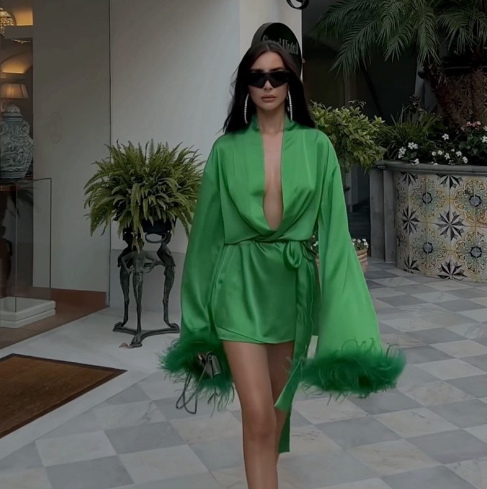 Tisha Satin Dress | Unique & fashionable 4