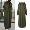 Warda Winter Dress | A cozy & long winter dress 0
