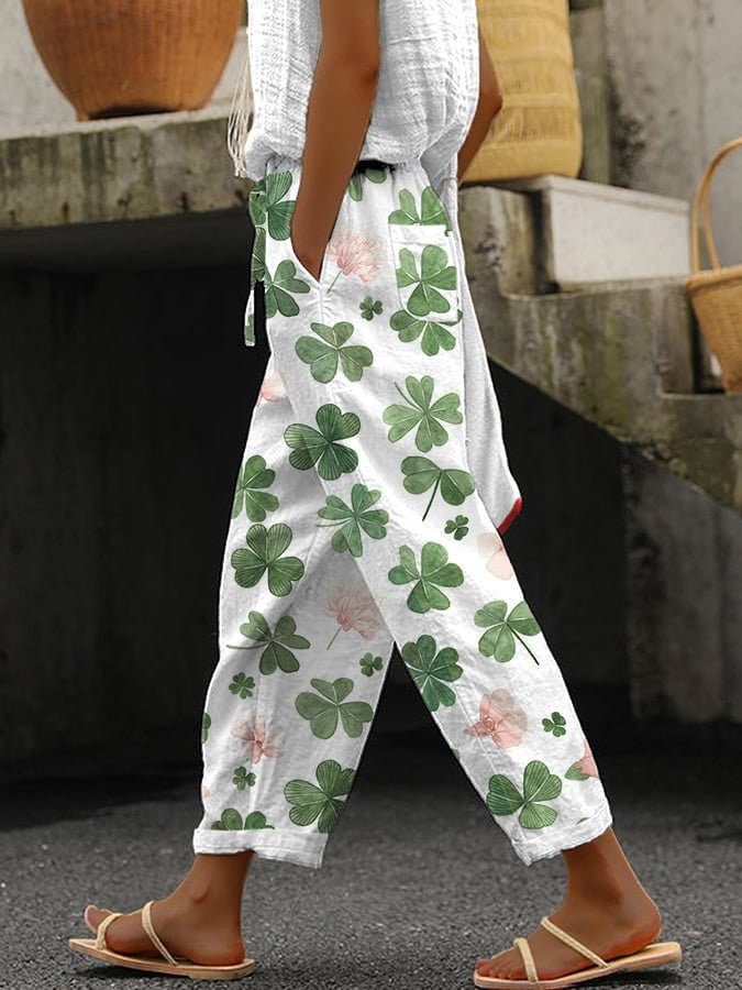 Women's Comfortable Pants with Print – Nova 3