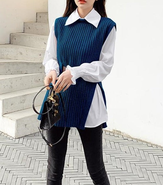 Xess Sweater Blouse | 2-piece set, casual & comfortable 6