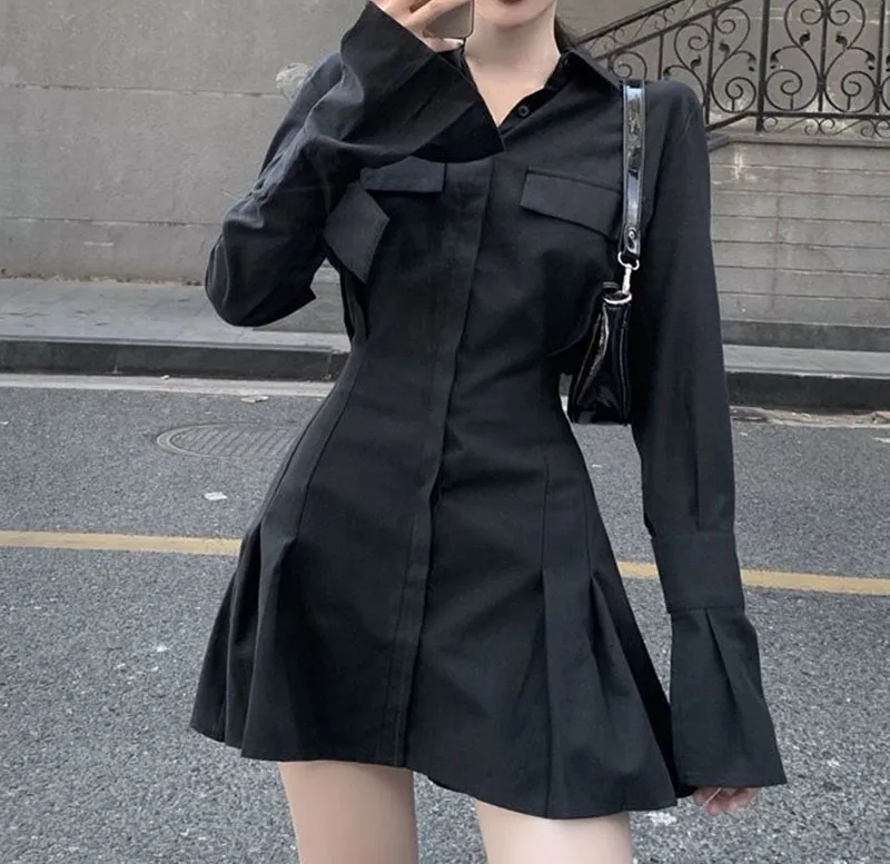 Yasmin long-sleeve dress | Classic and versatile 3